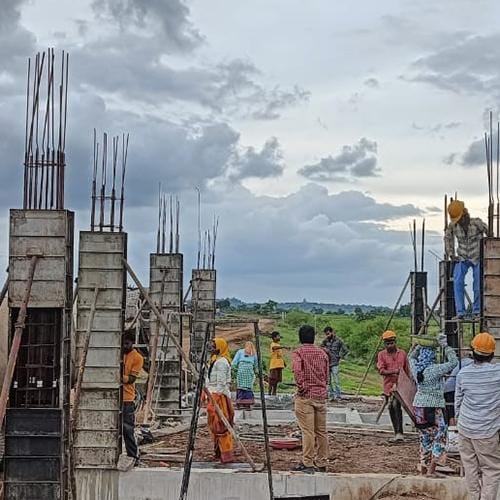 Final line marking and inspection at site
